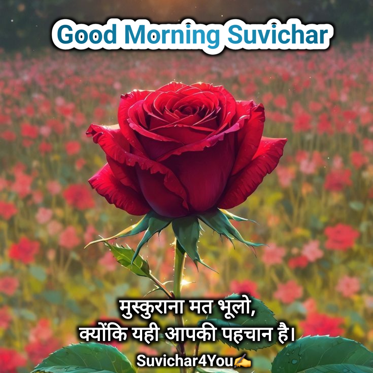 गुड मॉर्निंग सुविचार