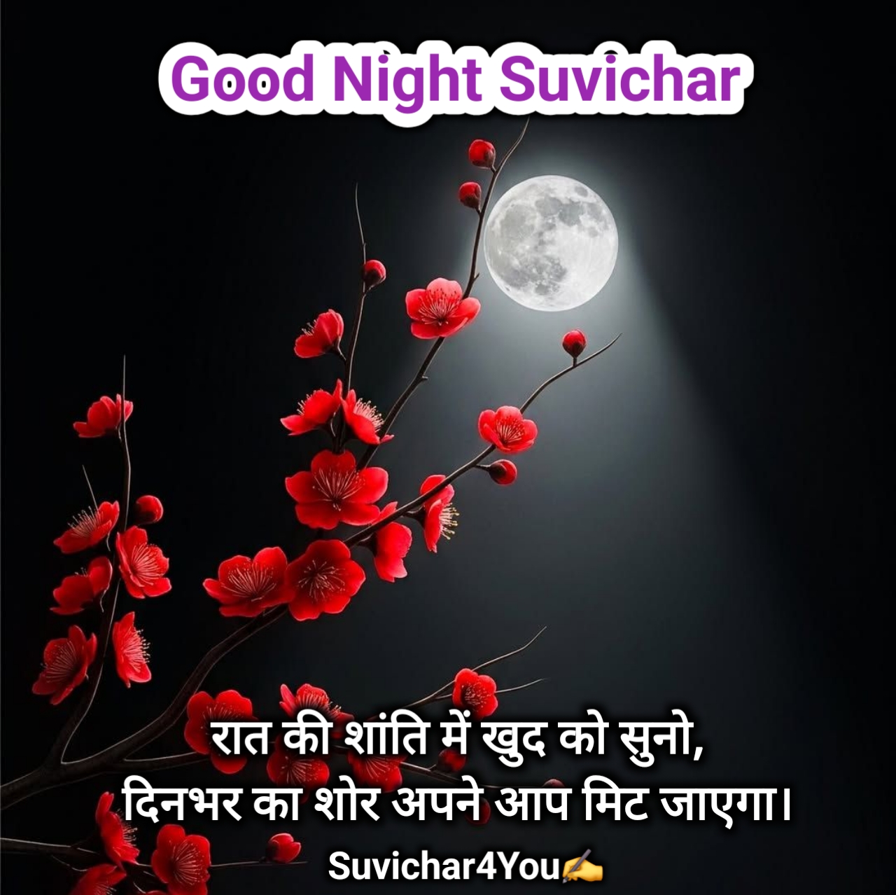 Good Night Suvichar in Hindi