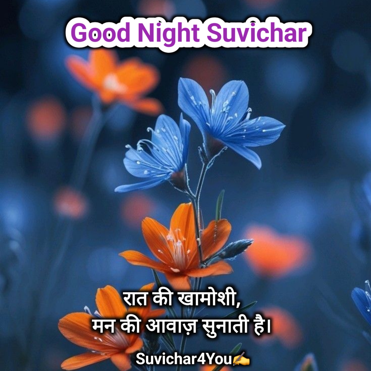 गुड नाईट सुविचार इन हिंदी